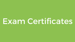 Exam Certificates - Traducciones certificadas